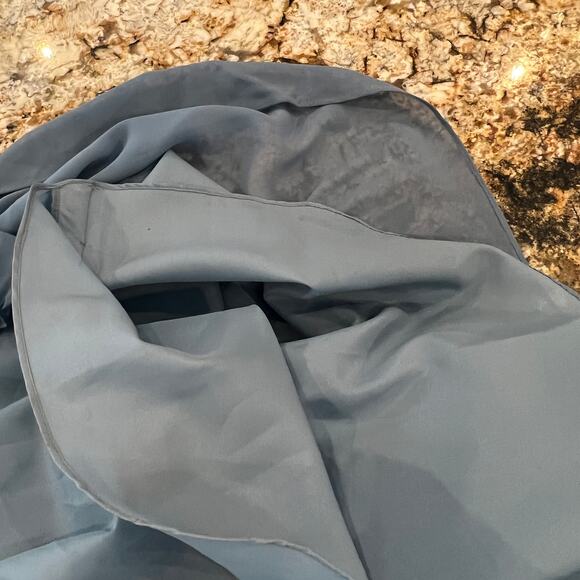 Kennedy Blue Slate Blue Formal Bridesmaid/Prom Dress - SIZE 6 - Picture 10 of 11